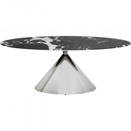 Eettafel Mambo 200x100cm chroom Kare Design