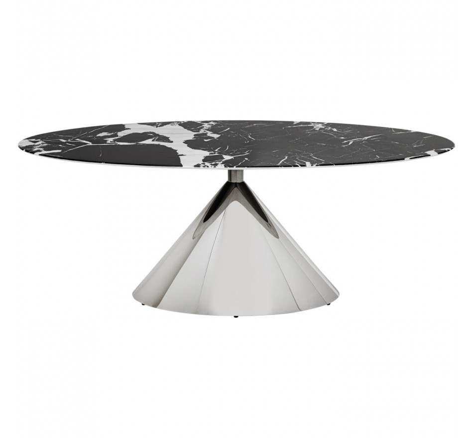 Eettafel Mambo 200x100cm chroom Kare Design Eettafel Mambo 200x100cm chroom Kare Design