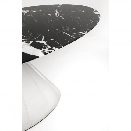 Eettafel Mambo 200x100cm chroom Kare Design