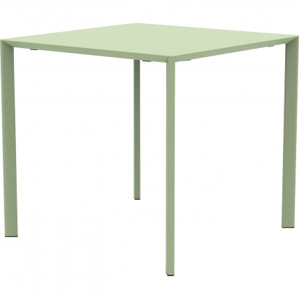 Outdoor Table Twist 80x80cm green Kare Design Outdoor Table Twist 80x80cm green Kare Design