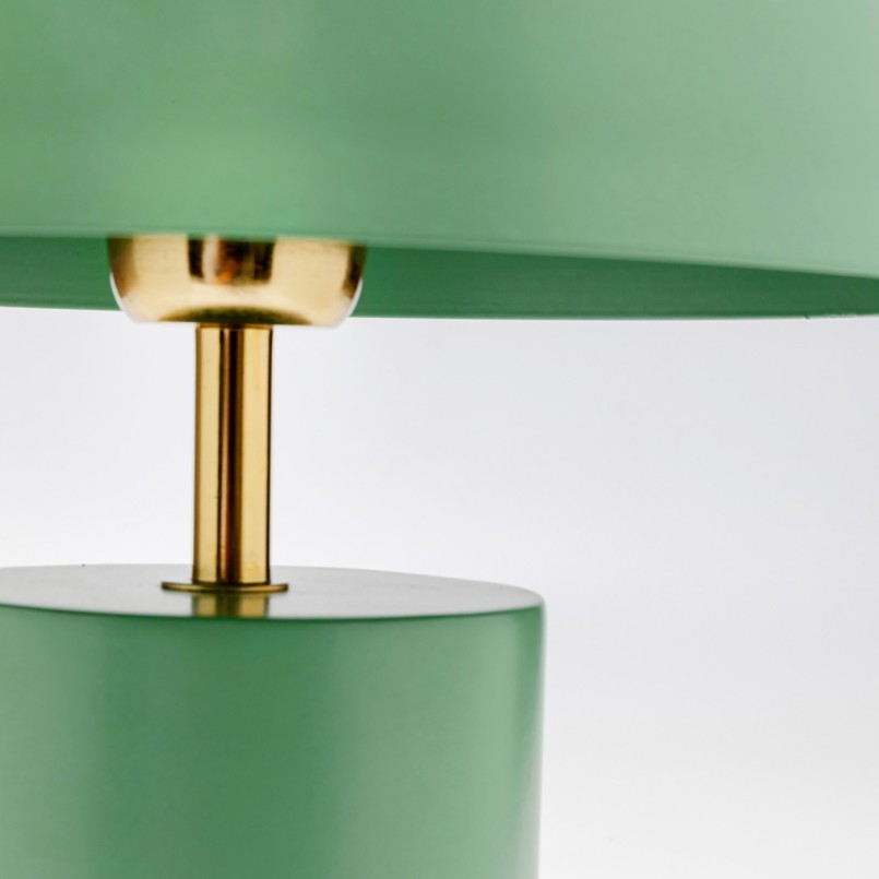 Retro groene tafellamp - Loungy - Kare Design