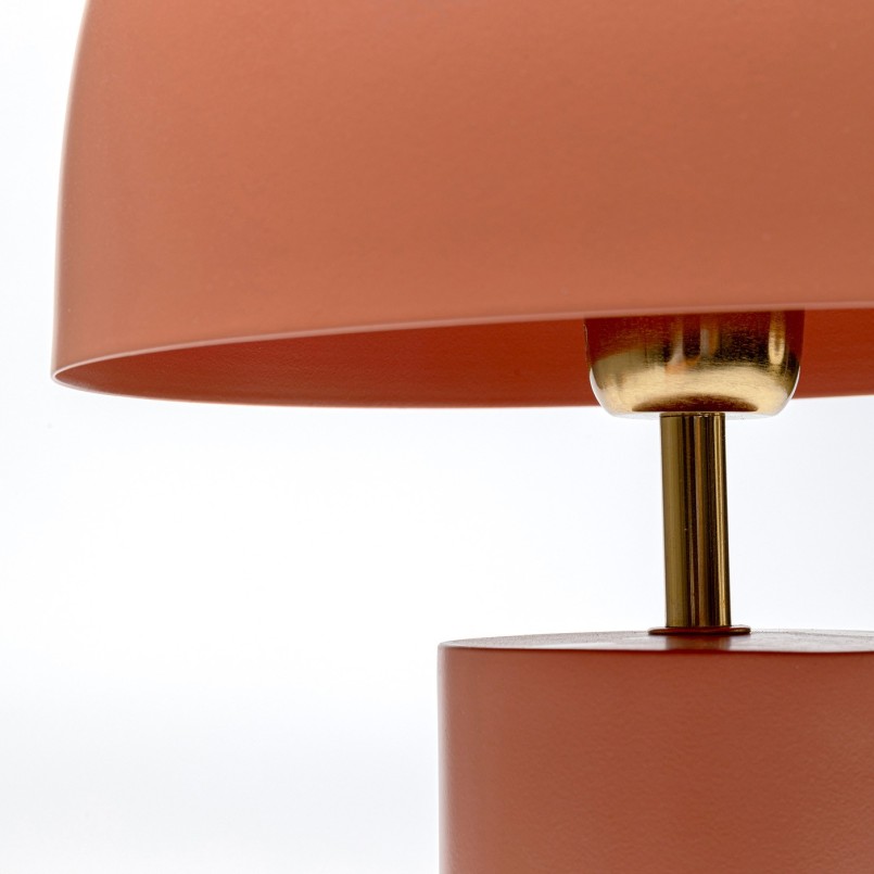 Retro roze tafellamp - Loungy - Kare Design