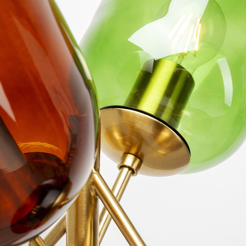 Retro staande lamp in veelkleurig glas - Balloon Dance - Kare Design
