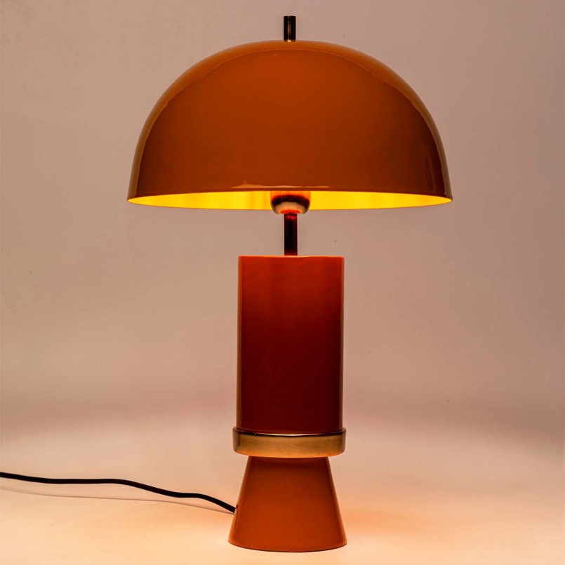 Retro gele lamp - Josy - Kare Design
