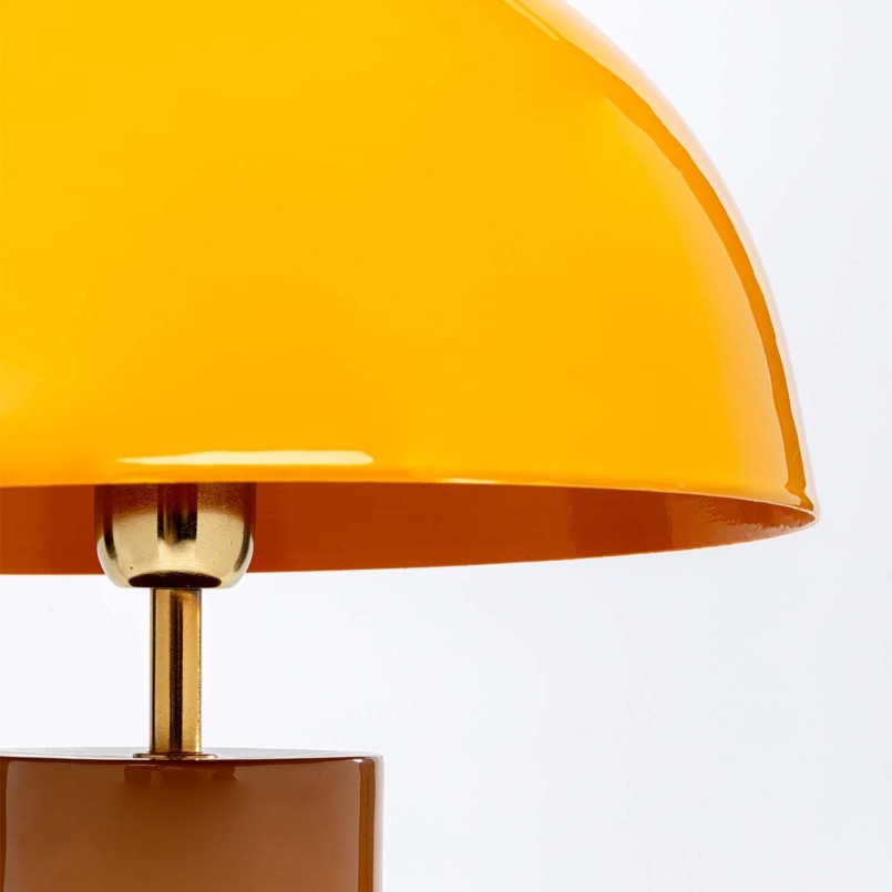 Retro gele lamp - Josy - Kare Design