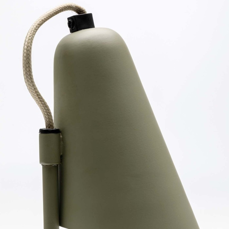 Wijze groene retro stalen lamp - Mira - Kare Design
