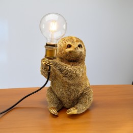 Golden sloth lamp - Kare Design