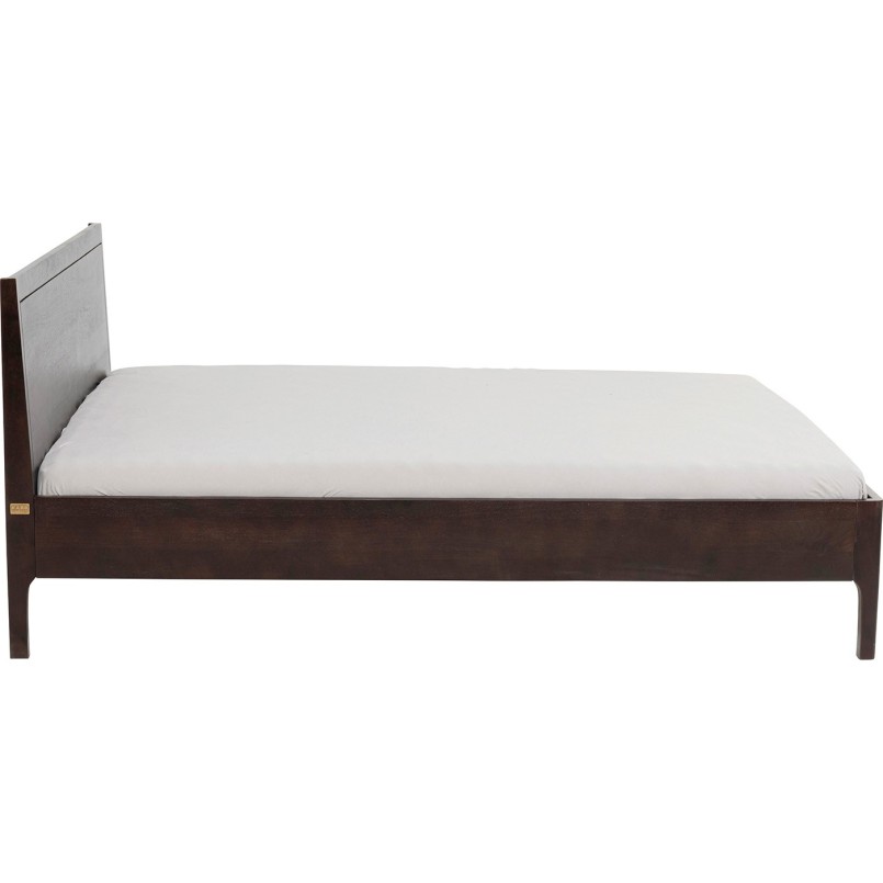 Eigentijds donkerhouten bed - Brooklyn Walnut - Kare Design