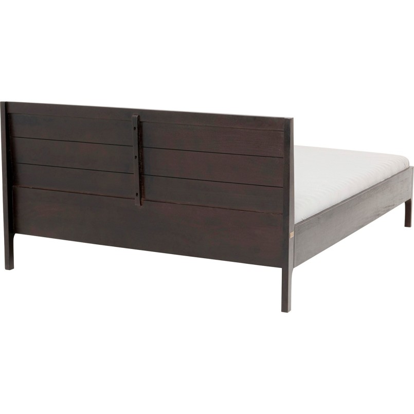 Eigentijds donkerhouten bed - Brooklyn Walnut - Kare Design