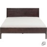 Eigentijds donkerhouten bed - Brooklyn Walnut - Kare Design