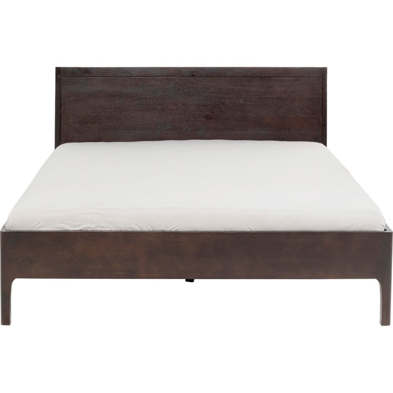 Eigentijds donkerhouten bed - Brooklyn Walnut - Kare Design