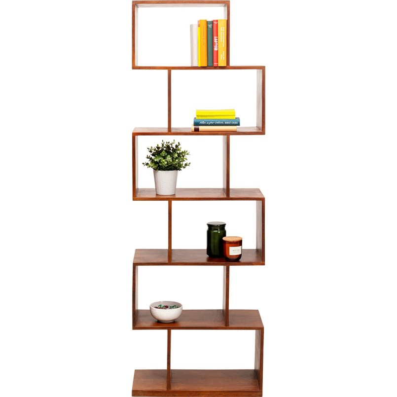 Timeless Wooden Shelf - Authentico Zick Zack - Kare Design
