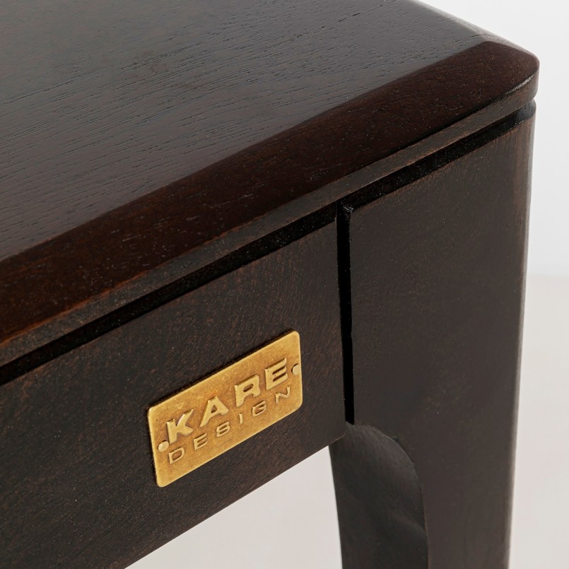 Retro wooden table - Brooklyn Walnut - Kare Design