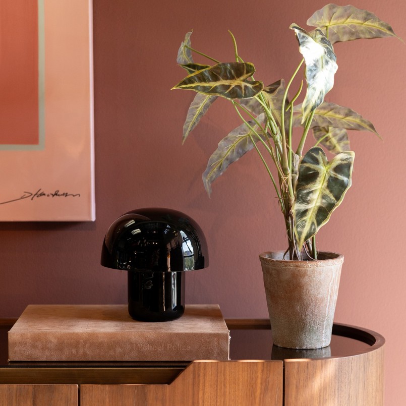 Retro black steel mushroom lamp - Mushroom - Kare Design