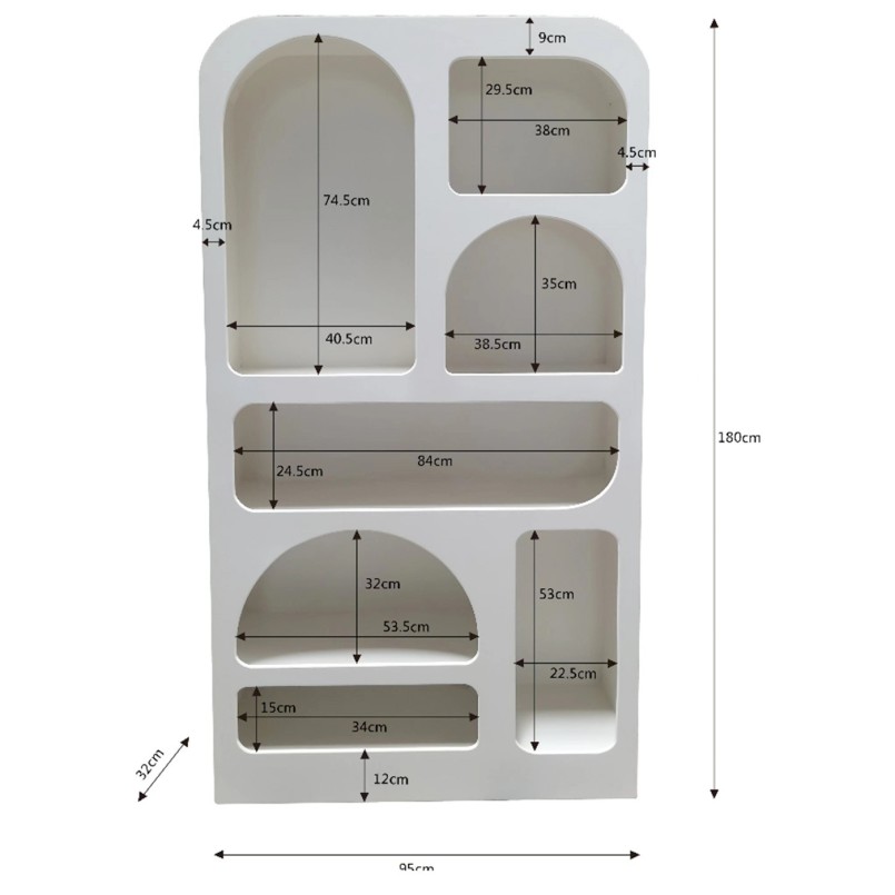 Witte plank - Paco - Kare Design