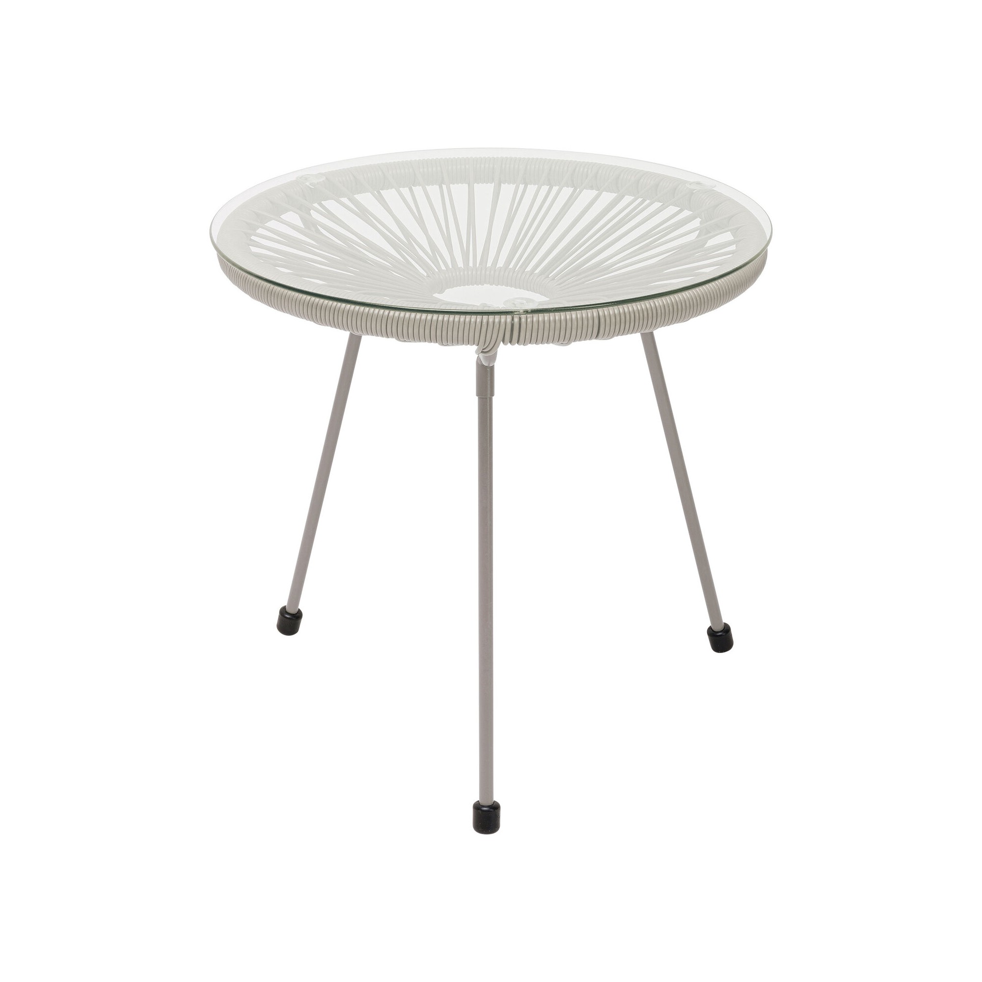 Tuin Bijzettafel Acapulco beige Kare Design