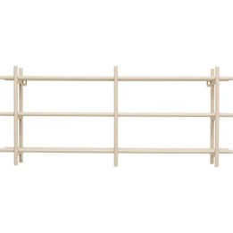 Beige wall-mounted steel bottle holder - Cape Town - Kare Design