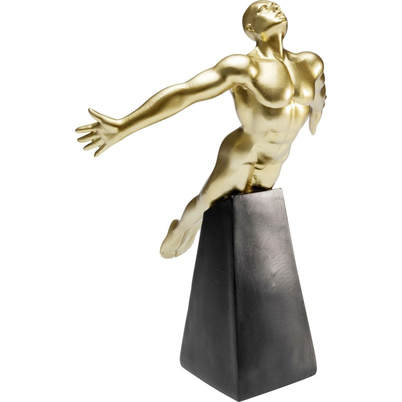 Figurine décorative Jumper doré 37cm