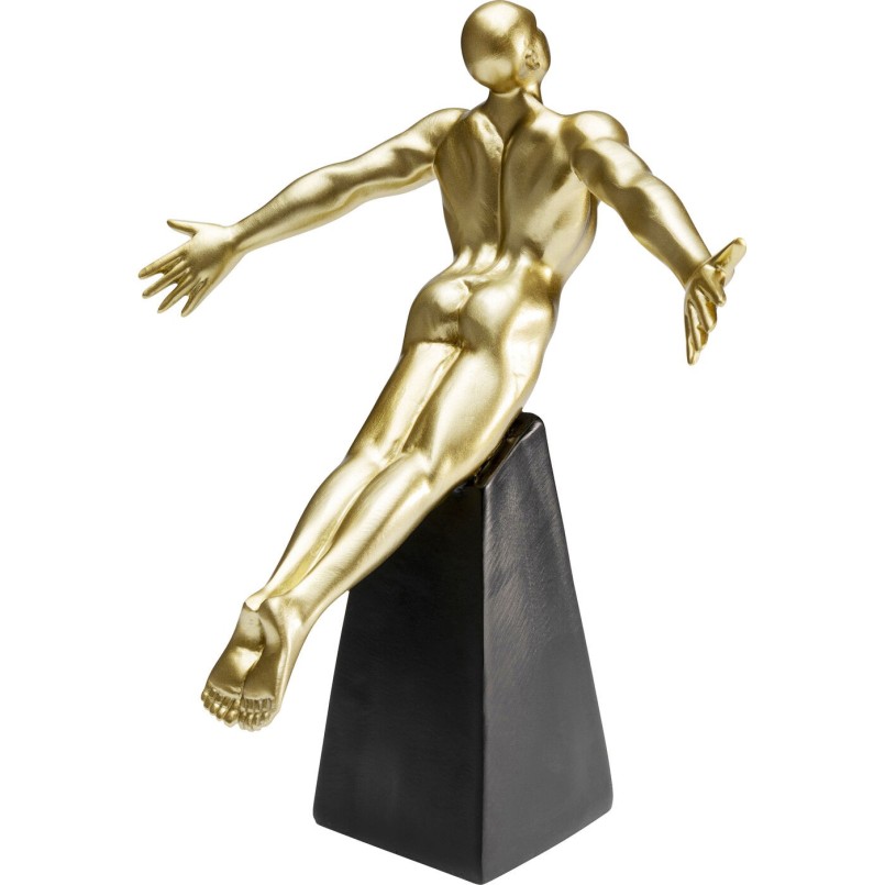 Figurine décorative Jumper doré 37cm