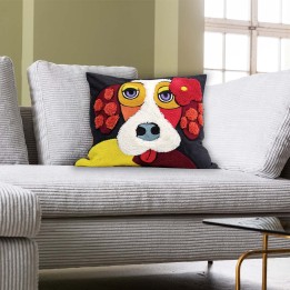Basset hound head cushion - Kare Design