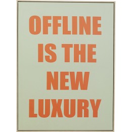Orange and green chalkboard - New Luxury - Kare Design