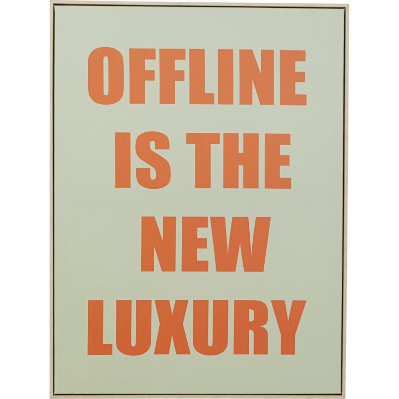 Orange and green chalkboard - New Luxury - Kare Design