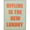 Oranje en groen krijtbord - Nieuwe Luxe - Kare Design