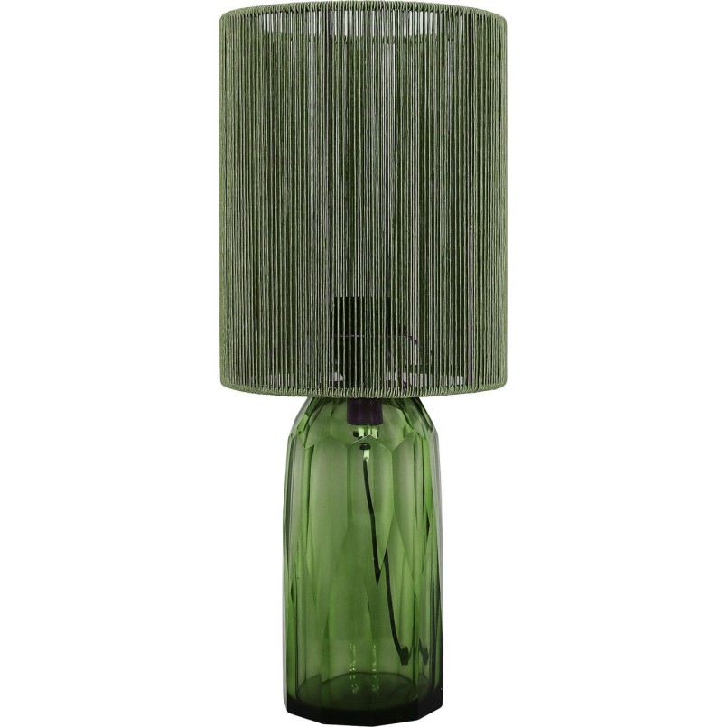 Groene lamp van glas en stofdraden - Veccio - Kare Design