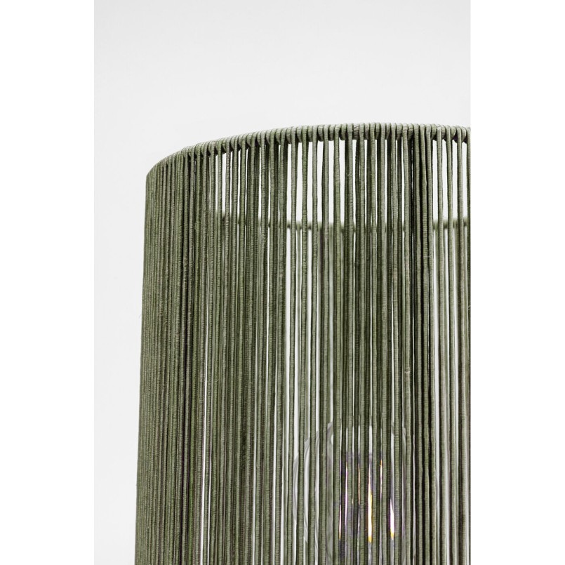 Groene lamp van glas en stofdraden - Veccio - Kare Design