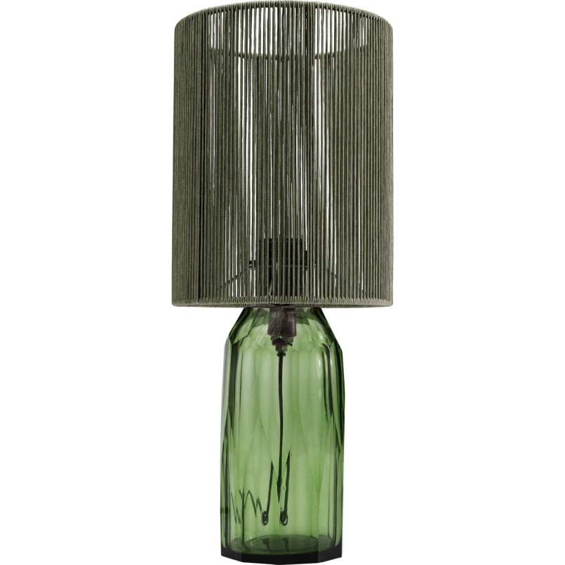 Groene lamp van glas en stofdraden - Veccio - Kare Design