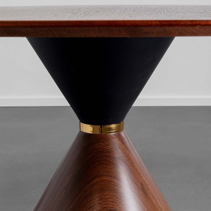 Table Cono Ø120cm walnut Kare Design