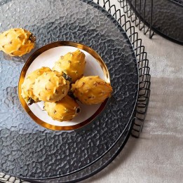 Witte en gouden soepborden - Bell - Kare Design