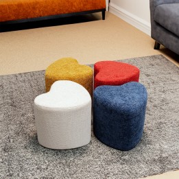 Geel hart krukje - Mooi - Kare Design