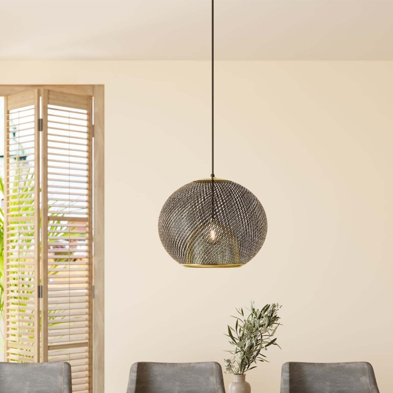 Industriële zwarte hanglamp - Grato - Kare Design