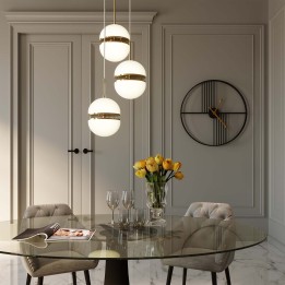 Ovale gerookt glazen eettafel - Grande Possibilita - Kare Design