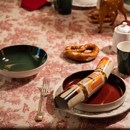 Plate Deep Colorino red Ø21cm (4/set) Kare Design