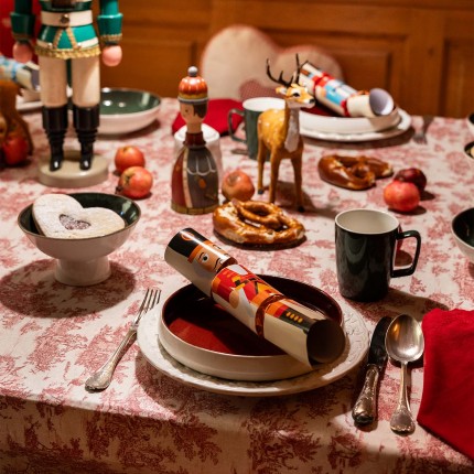 Soepborden Colorino rood Ø21cm (4/set) Kare Design