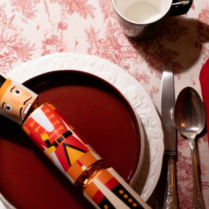 Soepborden Colorino rood Ø21cm (4/set) Kare Design