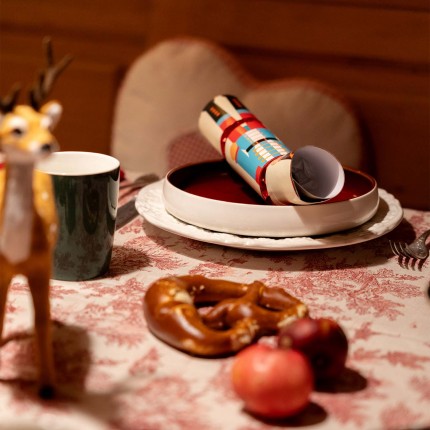 Plate Deep Colorino red Ø21cm (4/set) Kare Design