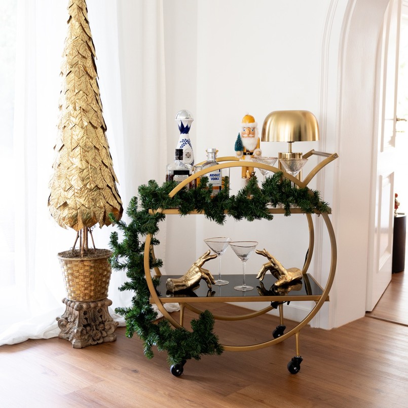 Gouden hand boekensteunen - Kare Design