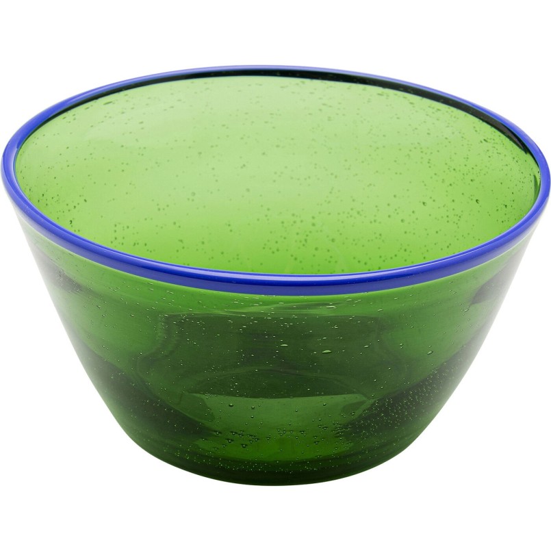 Coupe Bubbles vert Ø14cm