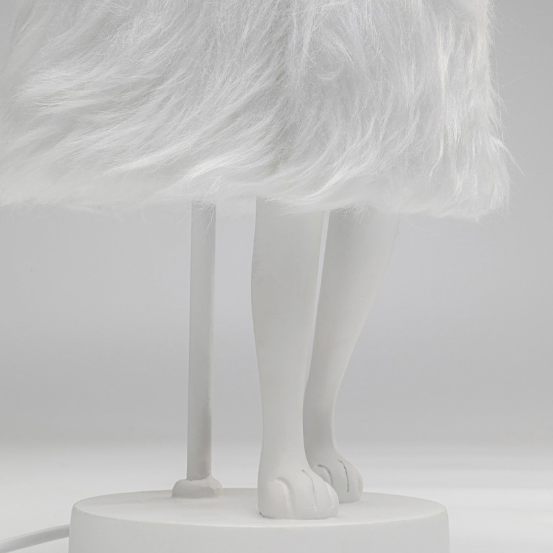 Lamp voor wit langharig konijn - Dier - Kare Design