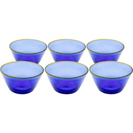 Kommen Bubbles blauw (6/set) Kare Design