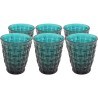 Water Glass Tissue blue (6/set) Kare Design