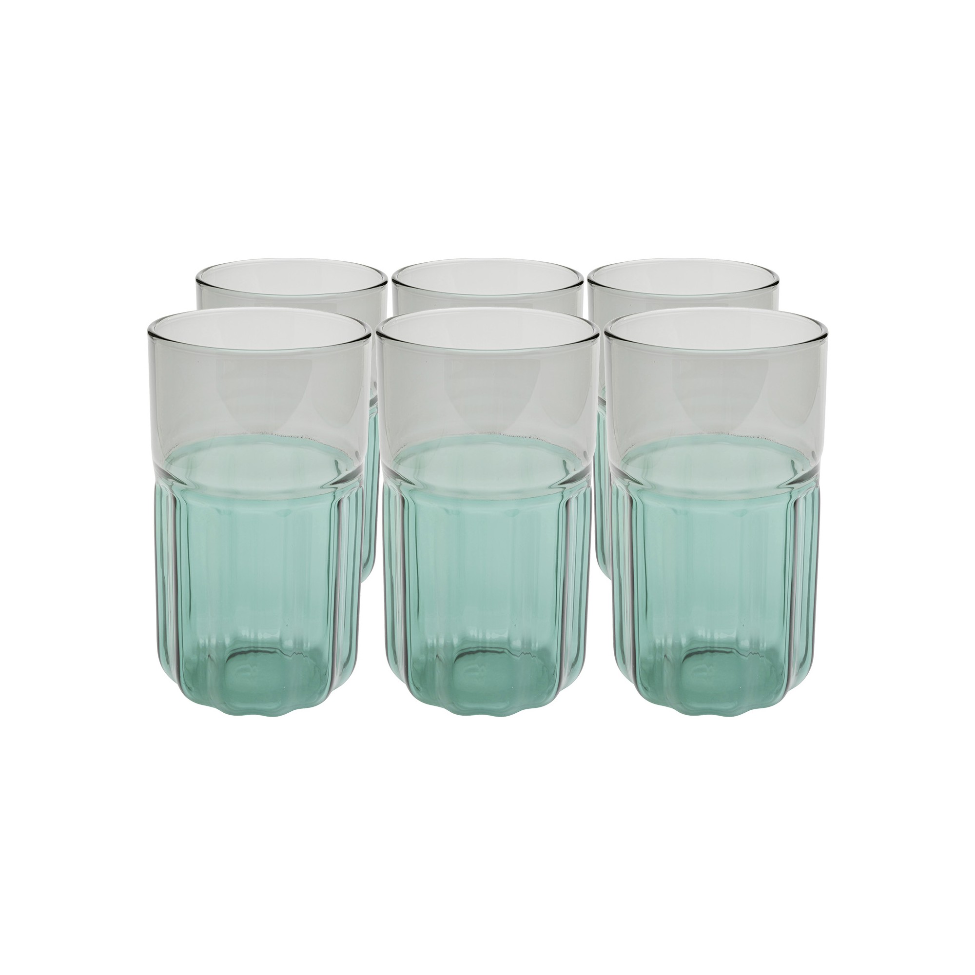 Waterglazen hoog Duetto 14cm (6/set) Kare Design