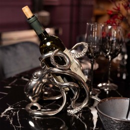 Zilveren octopus fleshouder - Kare Design