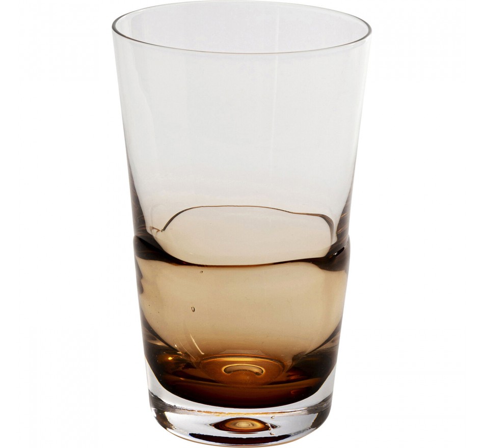 Waterglazen Mimi amber (4/set) Kare Design Waterglazen Mimi amber (4/set) Kare Design