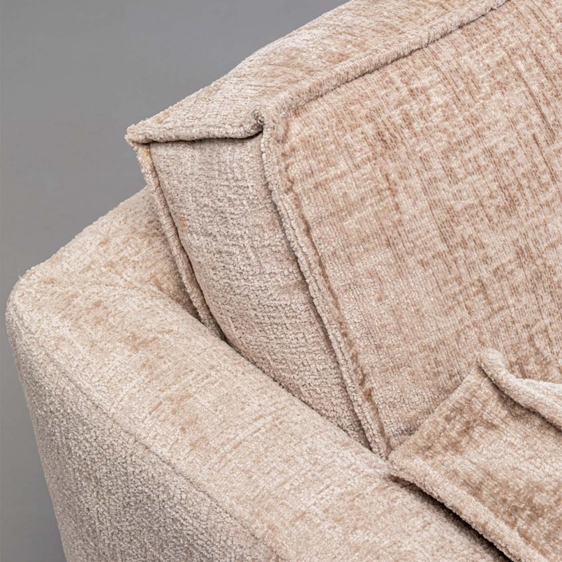 2-zitsbank in beige stof - Victor - Kare design