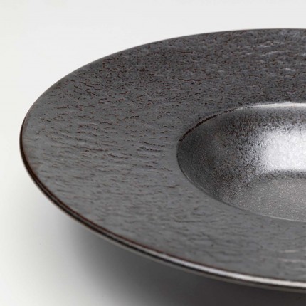 Soepborden Cosmos Ø27cm zwart (4/set) Kare Design