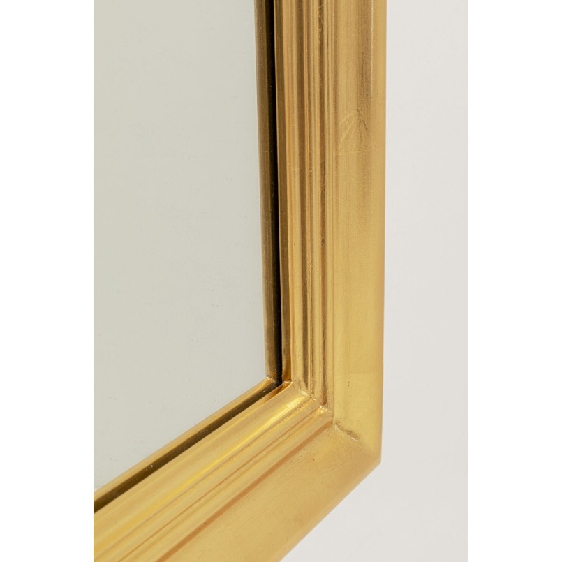 Asymmetrical gold mirror - Double Vision - Kare Design